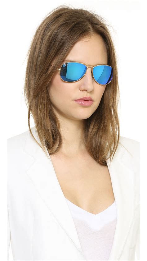 Women's Mirrored Sunglasses 